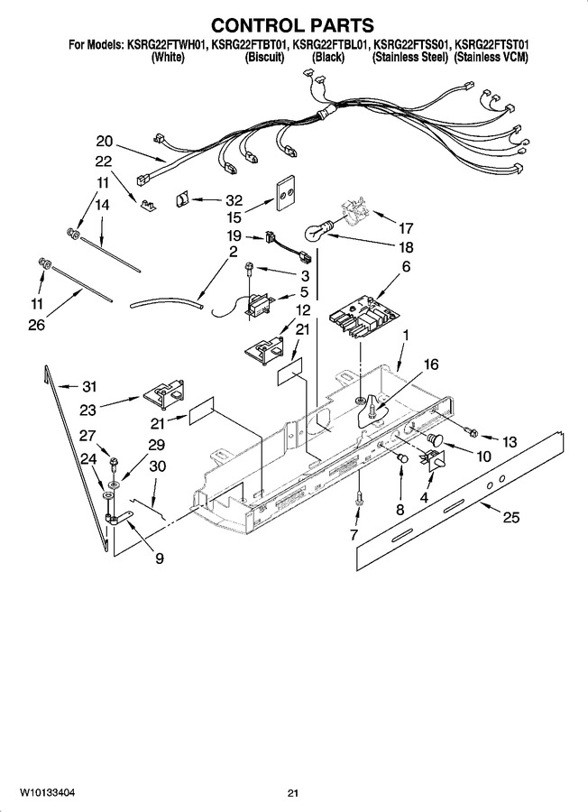 Diagram for KSRG22FTWH01