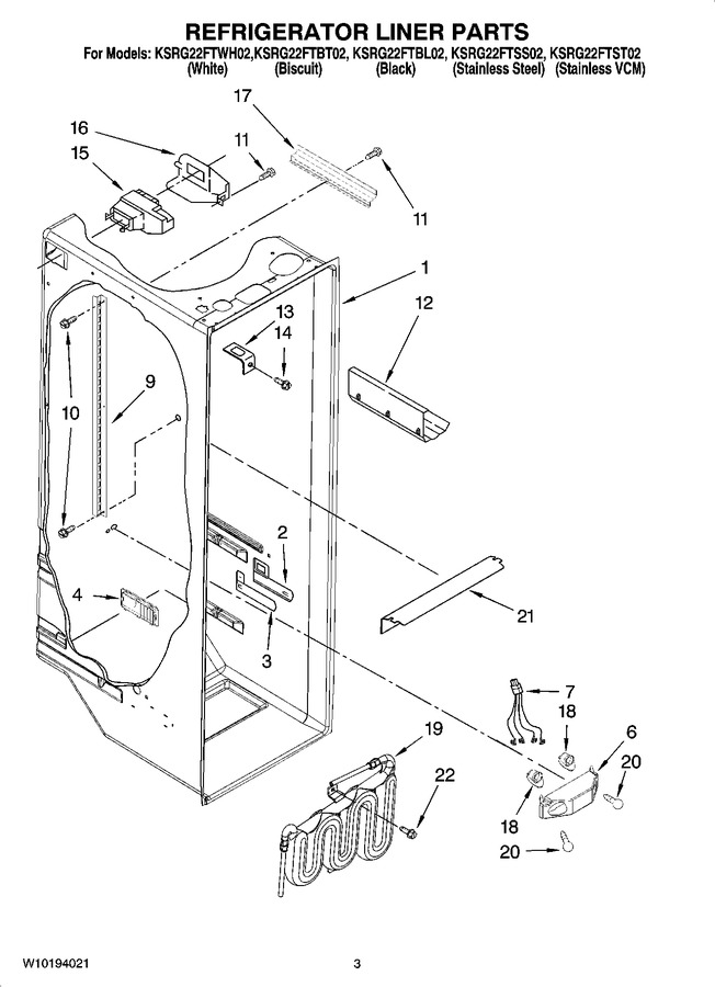 Diagram for KSRG22FTWH02