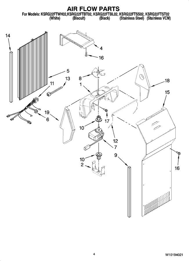 Diagram for KSRG22FTWH02