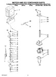 Diagram for 06 - Motor And Ice Container Parts