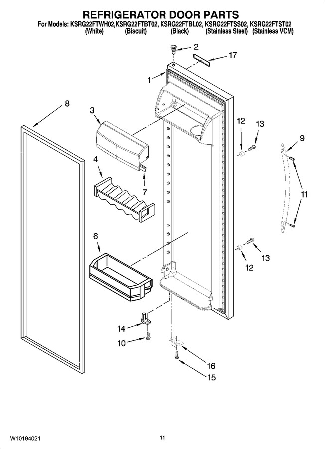 Diagram for KSRG22FTWH02