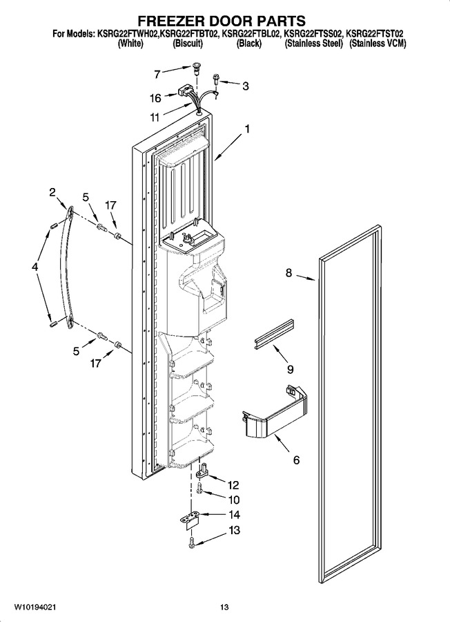 Diagram for KSRG22FTWH02