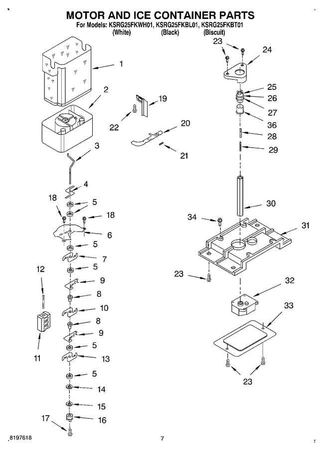Diagram for KSRG25FKBL01