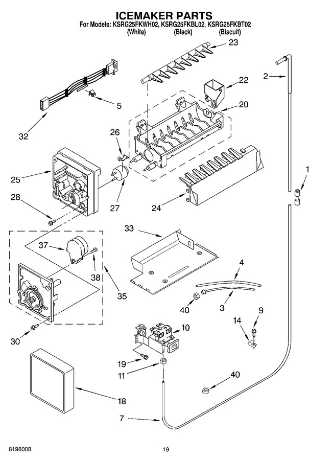 Diagram for KSRG25FKBL02