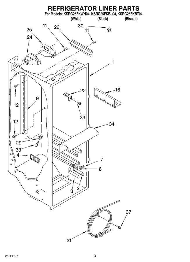 Diagram for KSRG25FKBT04