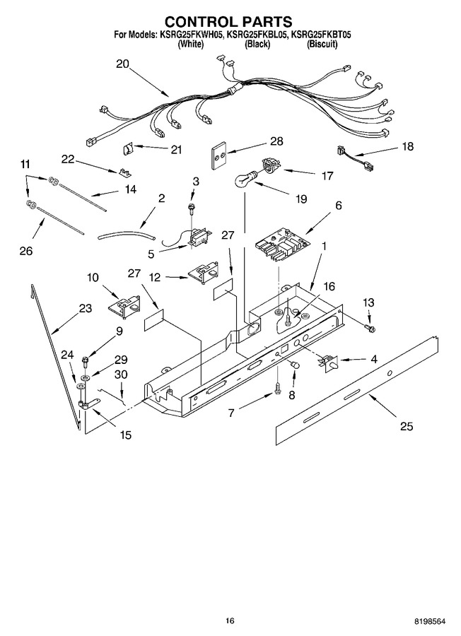 Diagram for KSRG25FKWH05