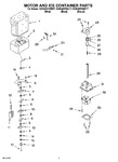 Diagram for 05 - Motor And Ice Container Parts