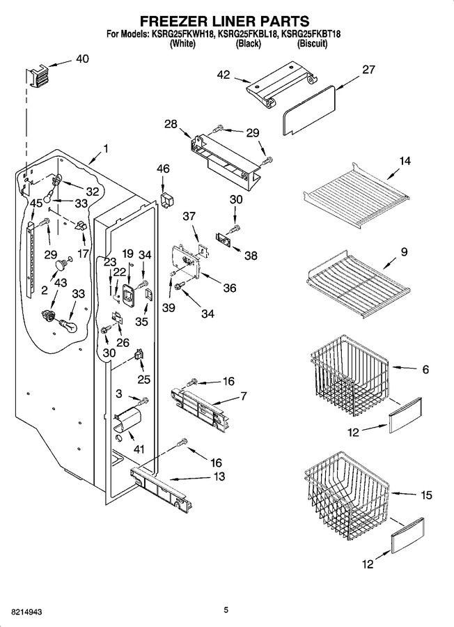 Diagram for KSRG25FKBL18