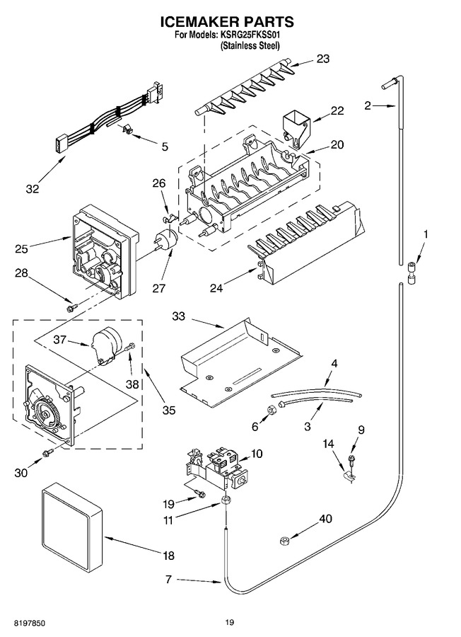 Diagram for KSRG25FKSS01