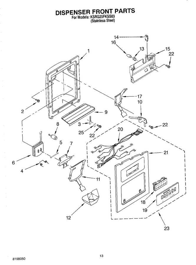 Diagram for KSRG25FKSS03