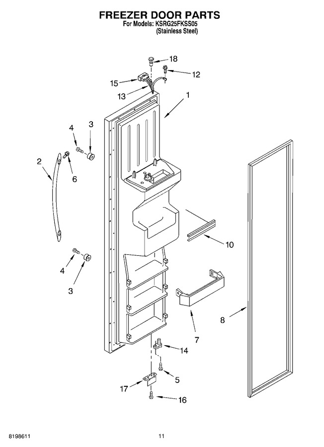 Diagram for KSRG25FKSS05