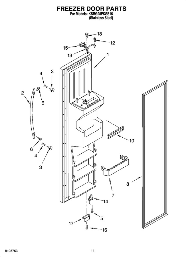 Diagram for KSRG25FKSS15