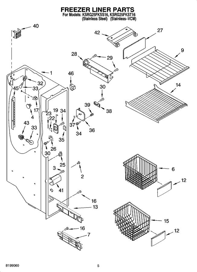 Diagram for KSRG25FKSS16