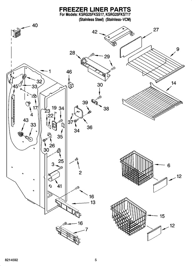 Diagram for KSRG25FKSS17