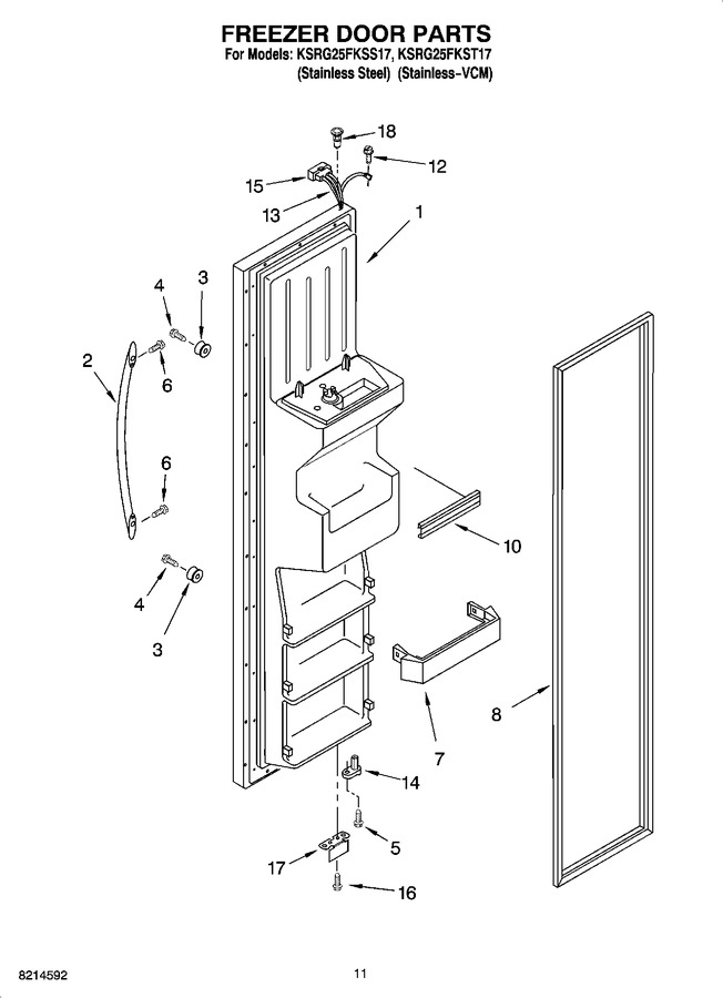 Diagram for KSRG25FKSS17