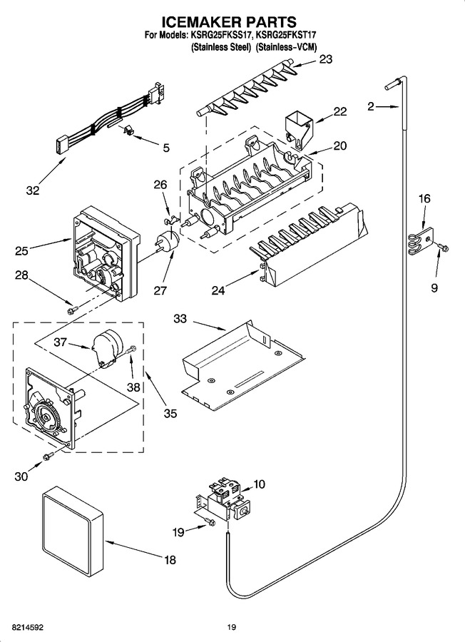 Diagram for KSRG25FKSS17