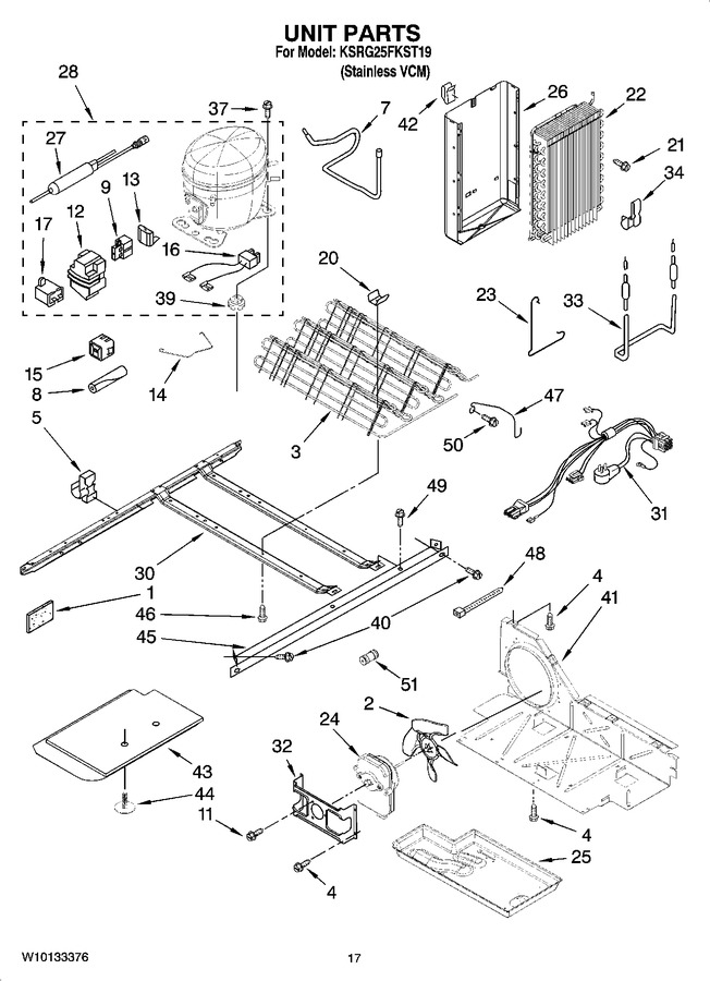 Diagram for KSRG25FKST19