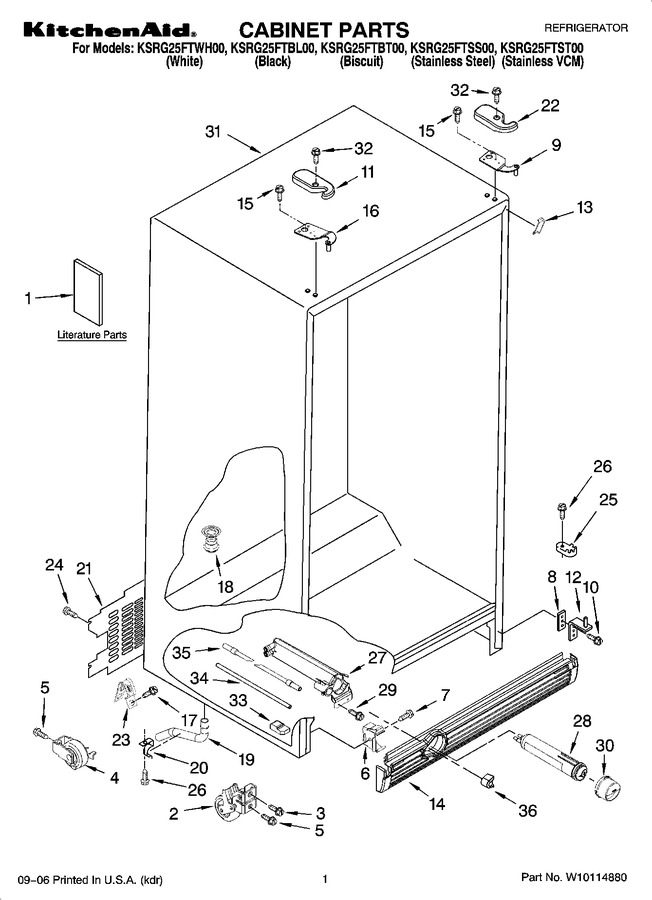 Diagram for KSRG25FTSS00