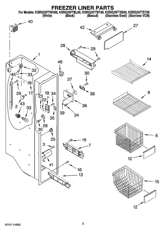 Diagram for KSRG25FTSS00