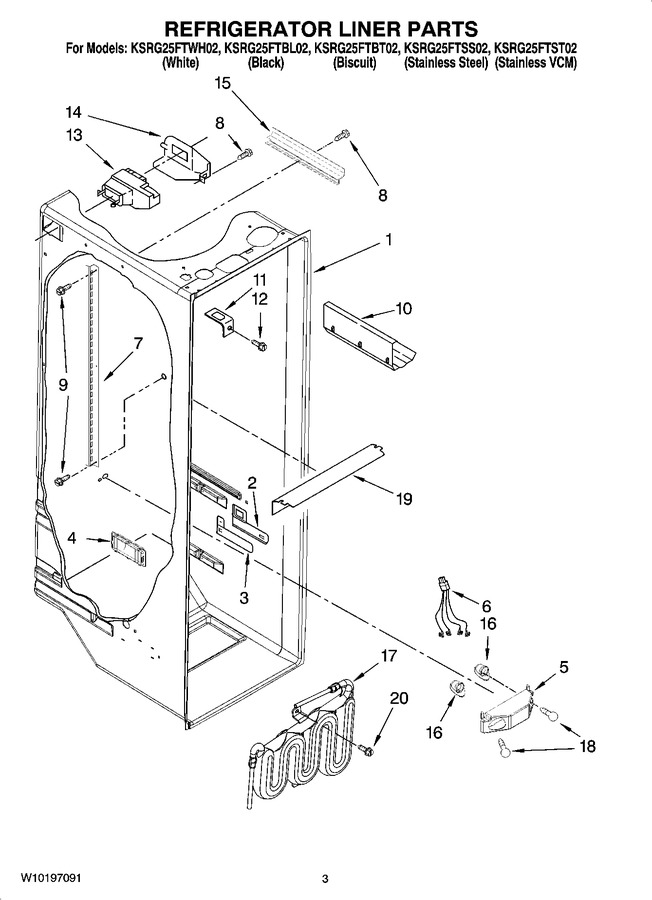 Diagram for KSRG25FTBT02