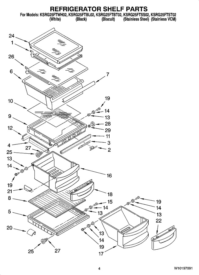 Diagram for KSRG25FTBL02