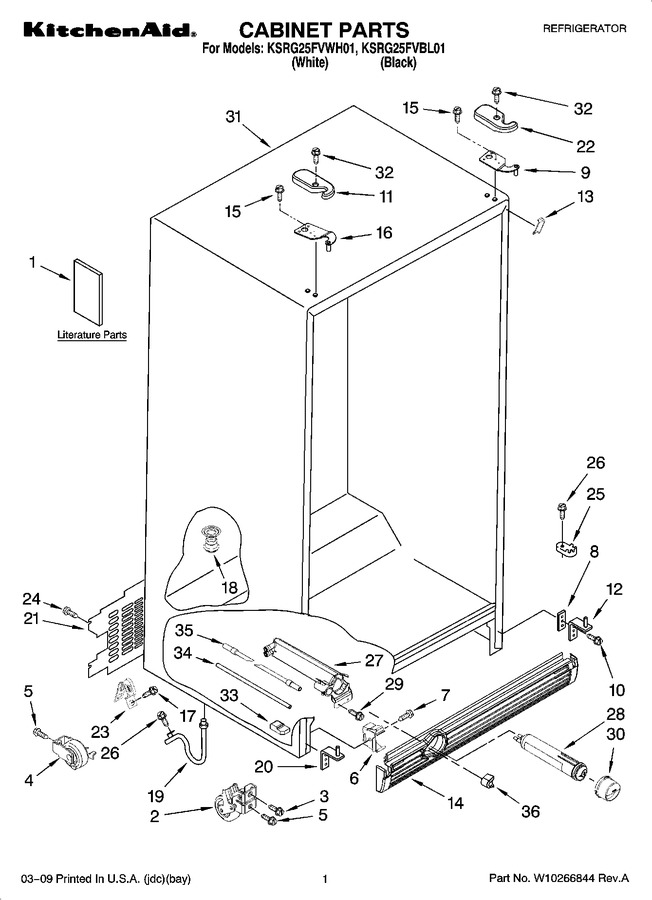 Diagram for KSRG25FVWH01