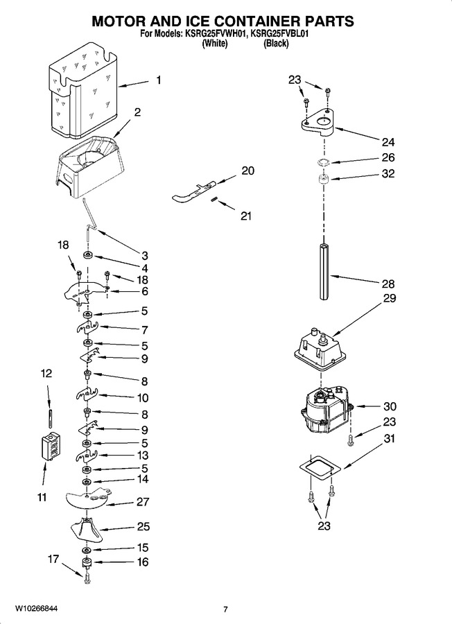 Diagram for KSRG25FVBL01