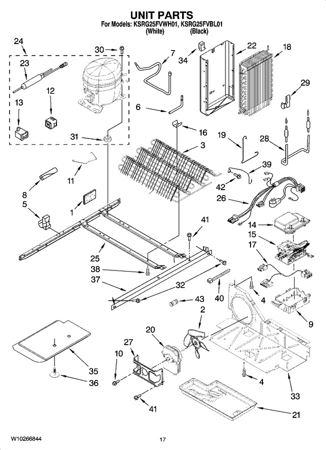 Diagram for KSRG25FVWH01
