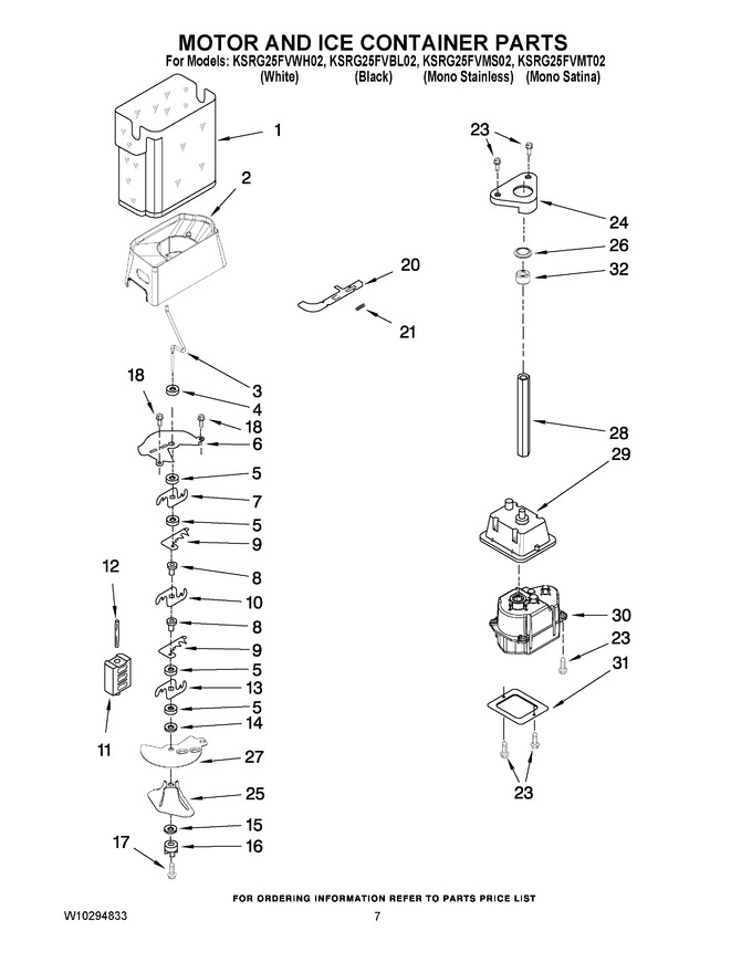 Diagram for KSRG25FVMS02