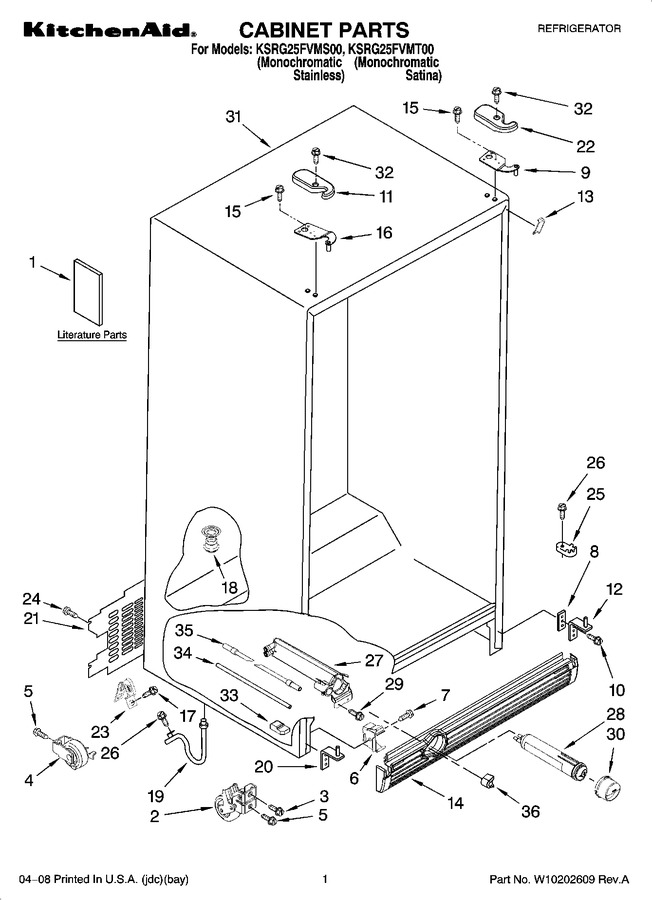 Diagram for KSRG25FVMS00