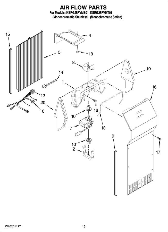 Diagram for KSRG25FVMT01