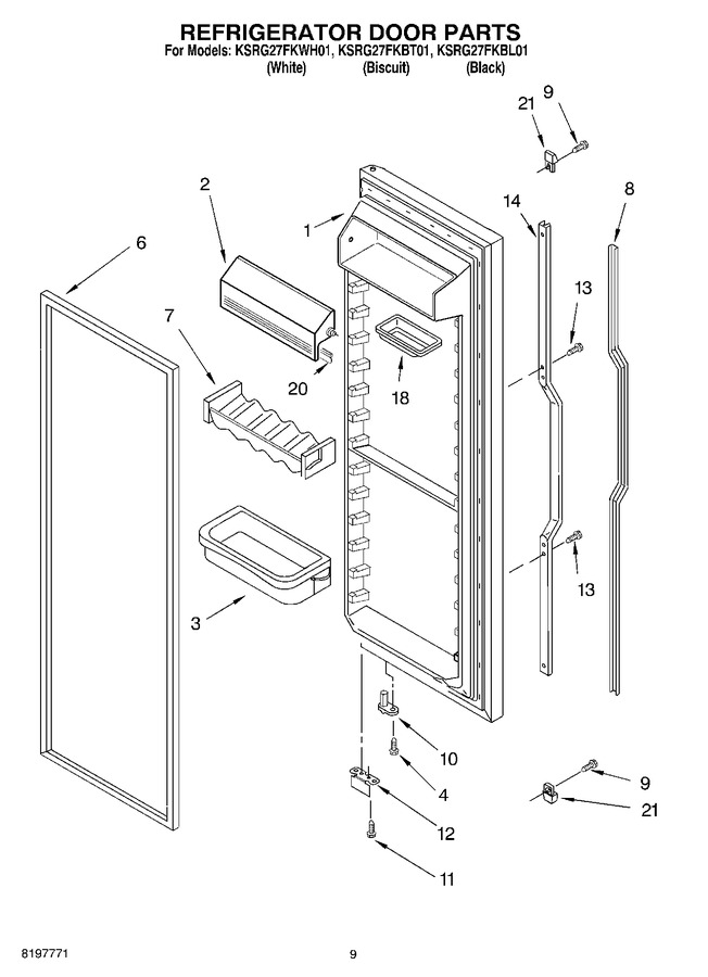 Diagram for KSRG27FKWH01