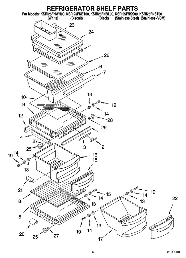 Diagram for KSRI25FNWH00