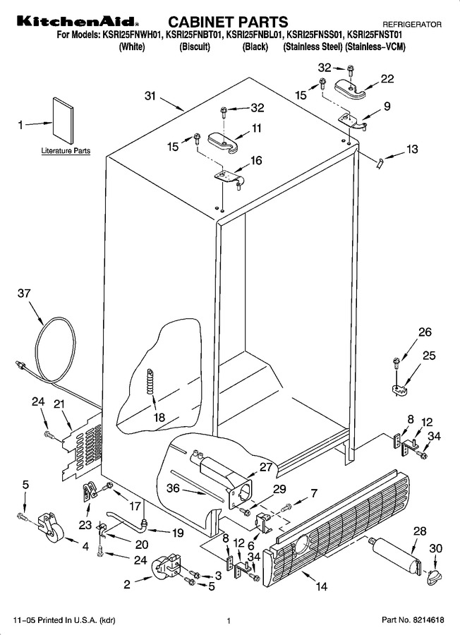 Diagram for KSRI25FNWH01
