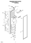 Diagram for 08 - Freezer Door Parts