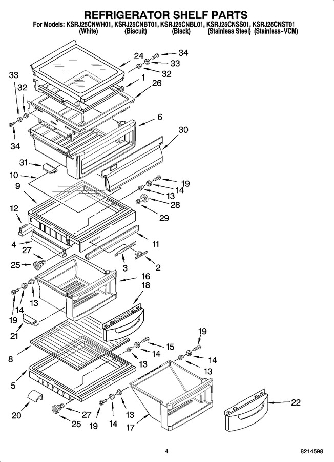 Diagram for KSRJ25CNBT01