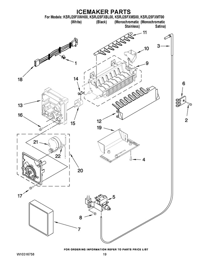 Diagram for KSRJ25FXBL00