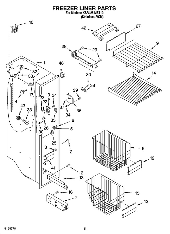 Diagram for KSRJ25IMST10