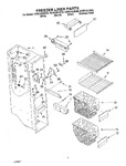 Diagram for 04 - Freezer Liner Parts