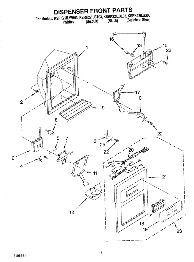 Diagram for KSRK22ILWH03