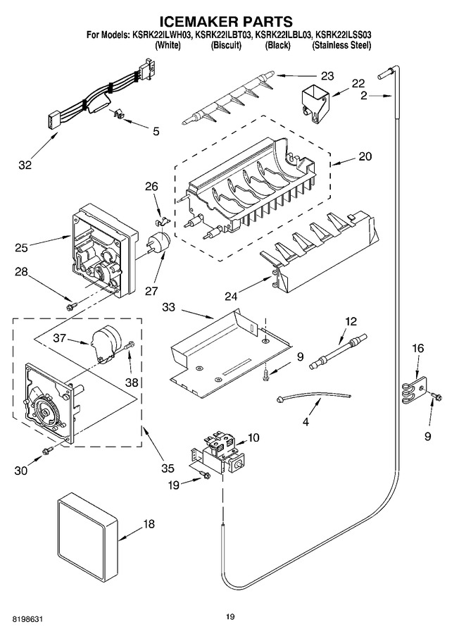 Diagram for KSRK22ILBL03