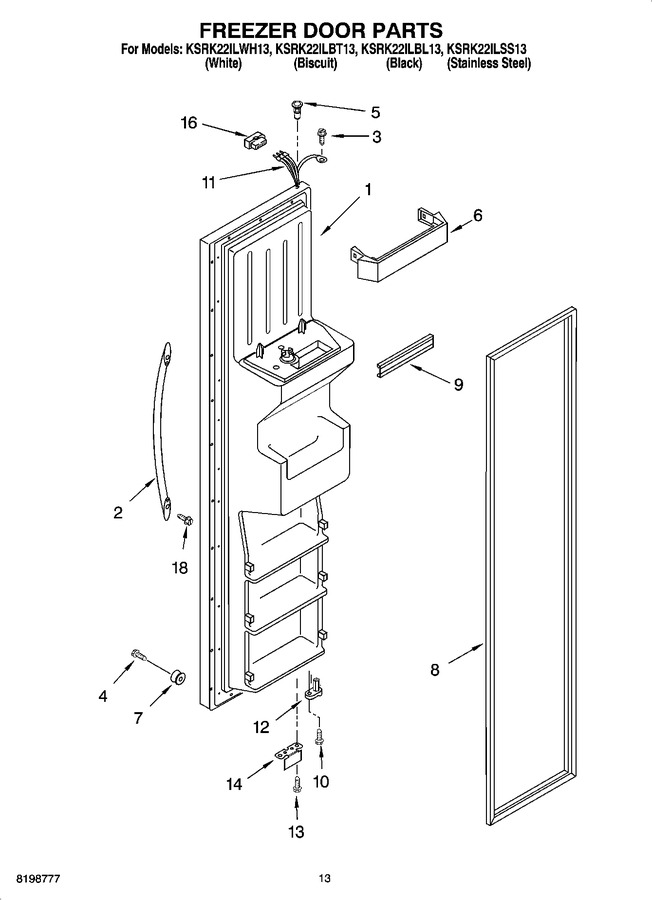 Diagram for KSRK22ILBL13