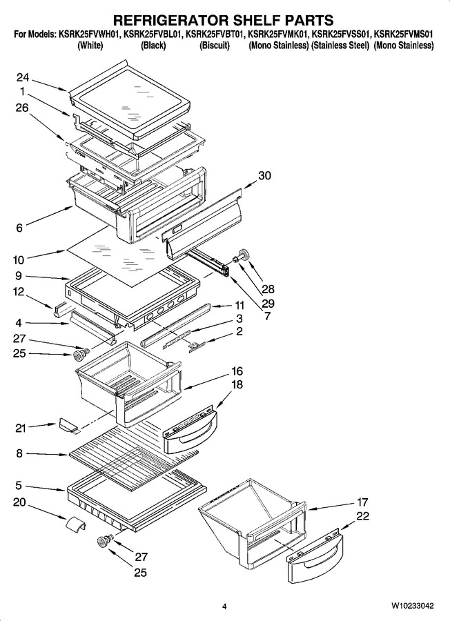Diagram for KSRK25FVBL01