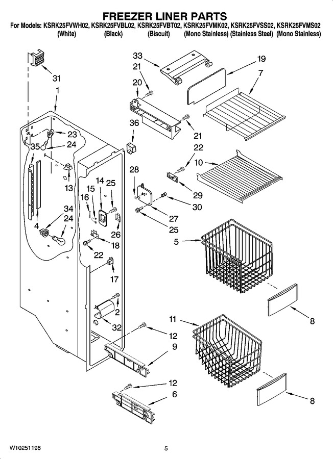 Diagram for KSRK25FVSS02