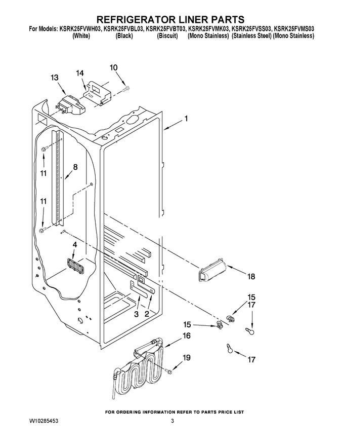 Diagram for KSRK25FVBL03