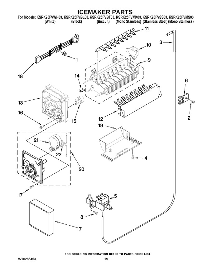 Diagram for KSRK25FVBL03