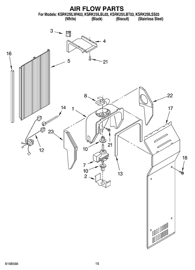Diagram for KSRK25ILWH03