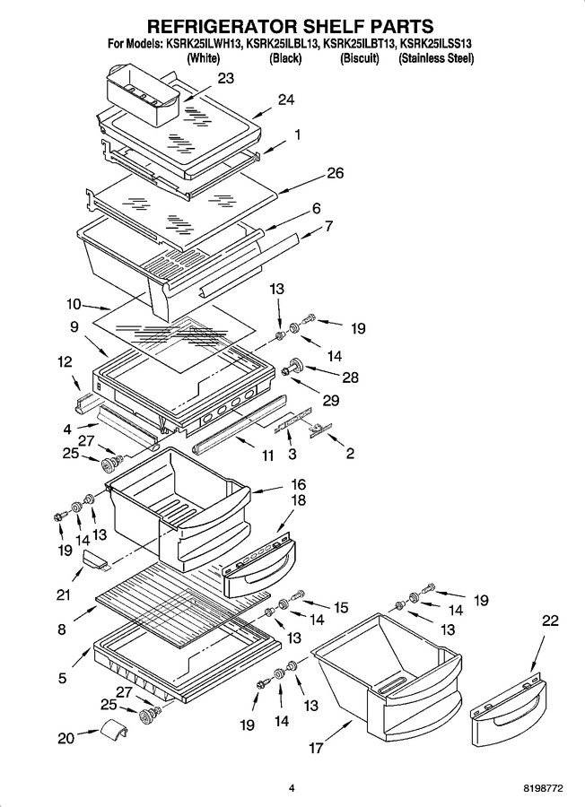 Diagram for KSRK25ILBT13