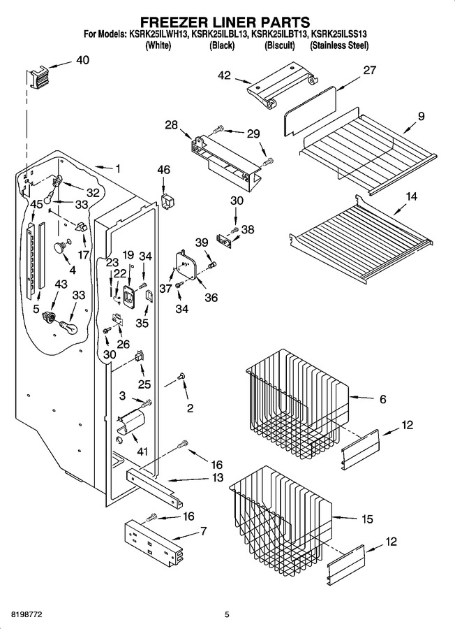 Diagram for KSRK25ILSS13