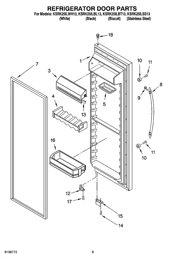 Diagram for KSRK25ILSS13